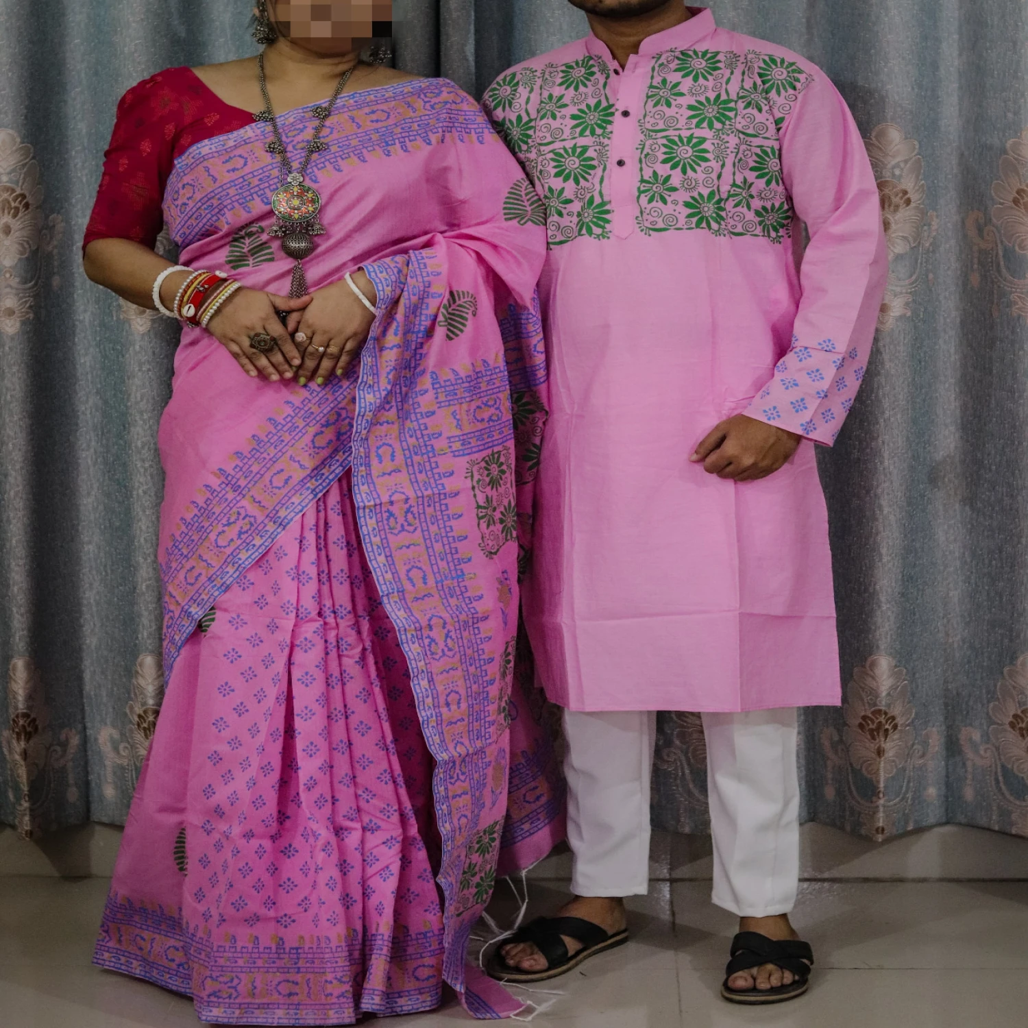 ধুপিয়ান সিল্ক, ব্লক প্রিন্টের